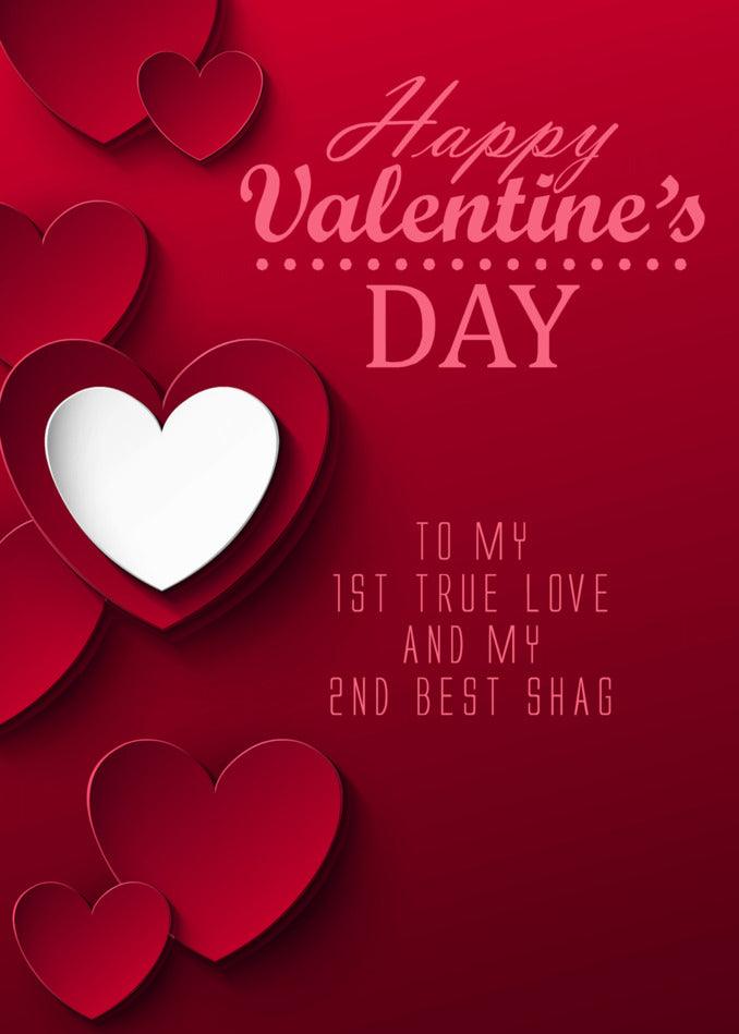 Happy Valentine's Day to my first true love. This year, I wanted to surprise you with a unique and twisted gift. Instead of a traditional Valentine's card, I've got the 2nd Best Funny Valentine's Card from Twisted Gifts in mind.
