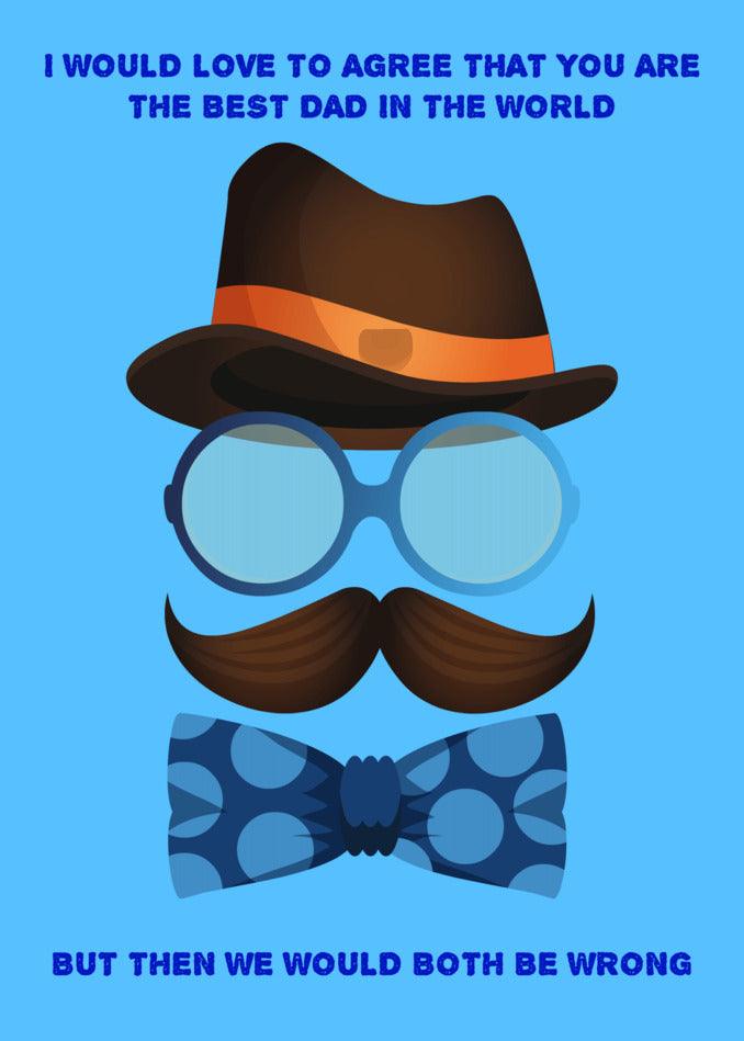 A hilarious Twisted Gifts Father's Day card, called the Both Wrong Rude Father's Day Card, that will leave Dad laughing out loud with its twisted message.