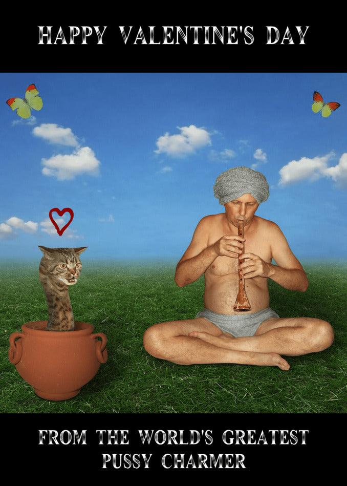 Happy Valentine's Day from the world's greatest Charmer Funny Valentine's Card and Twisted Gifts.