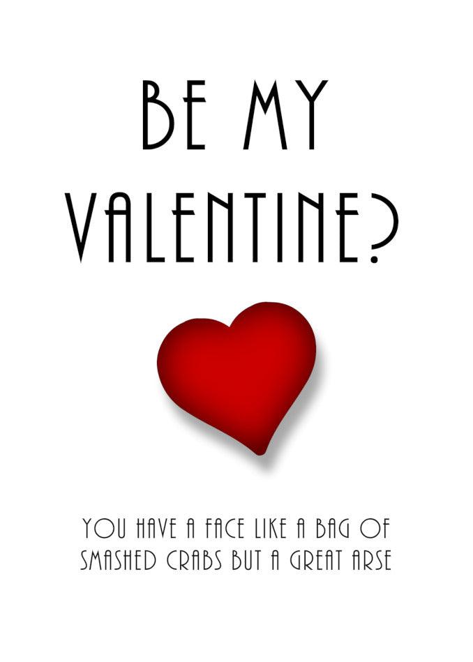 Give your loved one a Twisted Gifts Crabs Insulting Valentine's Card.