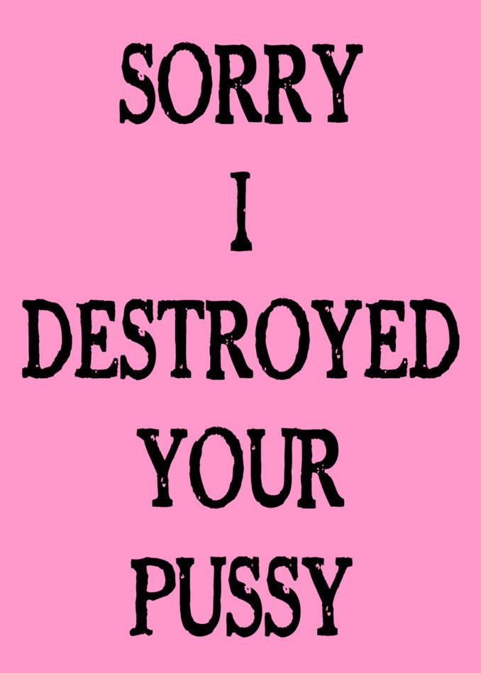 Sorry I destroyed your Twisted Gifts Mother's Day card.