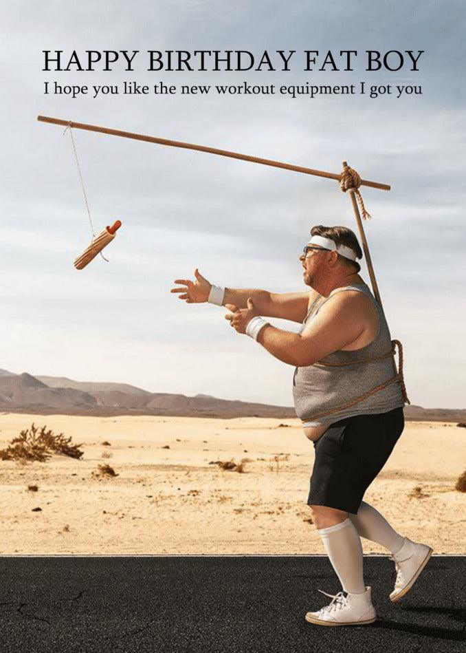 Celebrate your special day with a Fat Boy Funny Birthday Card from Twisted Gifts that will surely make you laugh. This card is perfect for those who appreciate twisted gifts and have a sense of humor.
