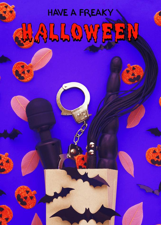 Celebrate a freaky Halloween with Twisted Gifts' Freaky Funny Halloween Card.