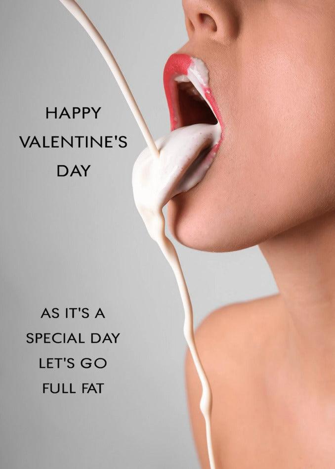 Description: Happy Valentine's Day! Let's indulge in some Full Fat Rude Valentine's Cards from Twisted Gifts and exchange twisted gifts or a heartfelt Valentine's card.