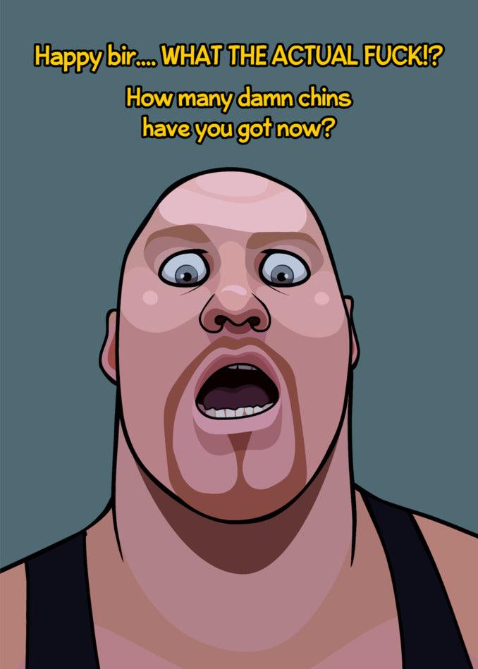 This Chins Funny Birthday Card from Twisted Gifts will make you say, "What the actual fuck?!" Get ready for a twisted gift like no other.