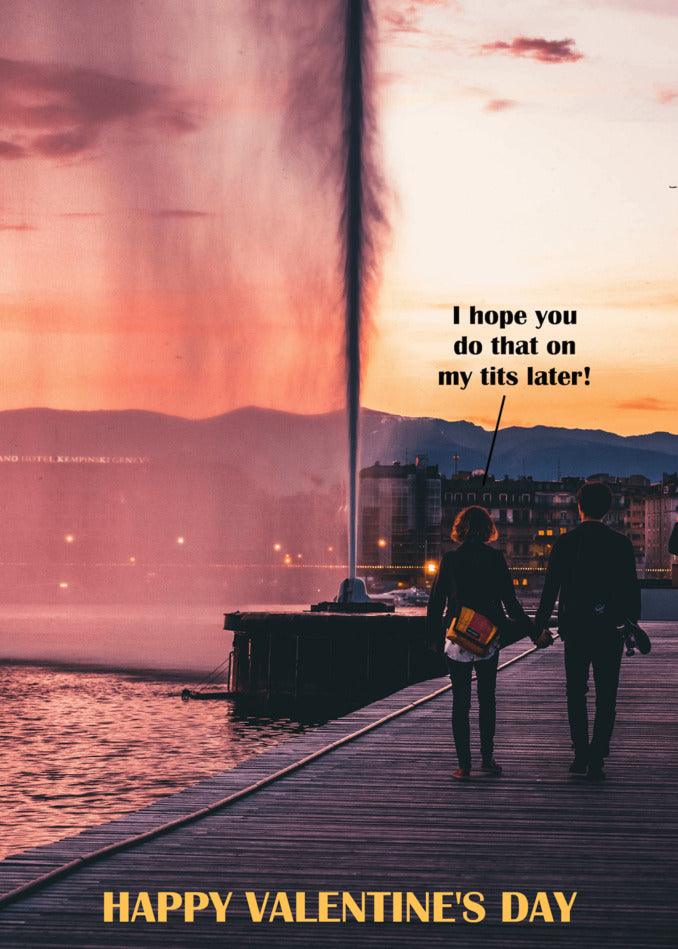 Celebrate Valentine's Day with Twisted Gifts' "I Hope Rude Valentine's Card"!