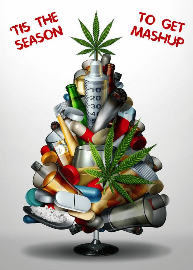 It's the season to get funny with a Mashup Funny Christmas Card from Twisted Gifts.