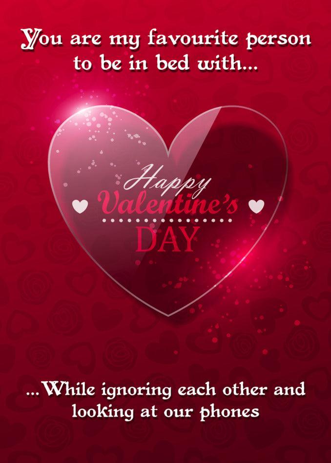 Looking for the perfect Valentine's Card? Check out our collection of Twisted Gifts' Phones Funny Valentine's Card that will surely bring a humorous touch to your Valentine's Day wishes. Happy Valentine's Day!