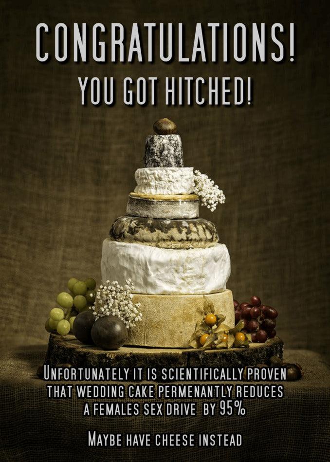 Congratulations on your wedding day. This Twisted Gifts Sex Drive Funny Congratulations card signifies the joyous moment when you and your partner got hitched.