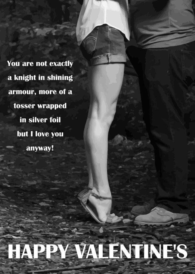 Valentine's Day quotes are a perfect addition to any Twisted Gifts Silver Foil Insulting Valentine's Card. Whether you're looking for a funny or heartfelt message, these quotes will surely make your loved one smile. Don't be a