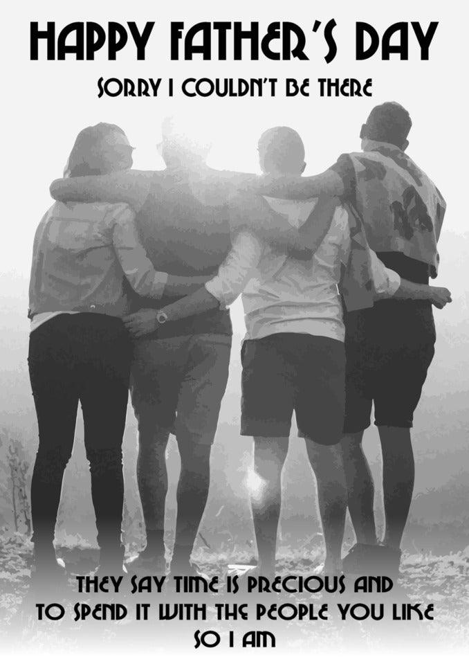 Celebrate Father's Day with Twisted Gifts' Time Is Precious Funny Father's Day Card, and find the perfect Happy Father's Day quotes to make him smile.