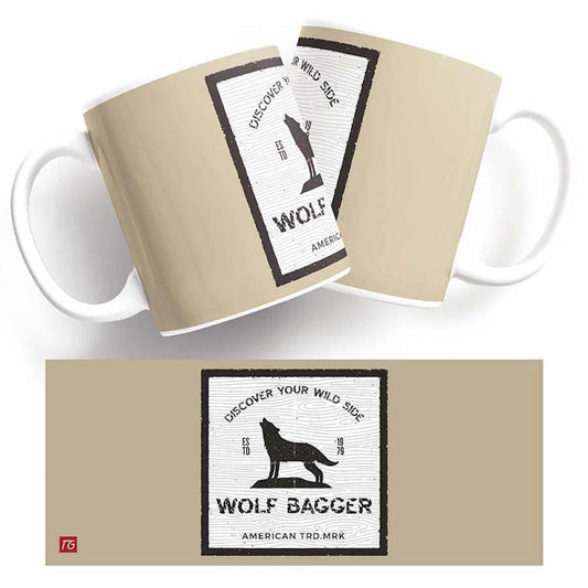 A Wolf Bagger Mug from Twisted Gifts.