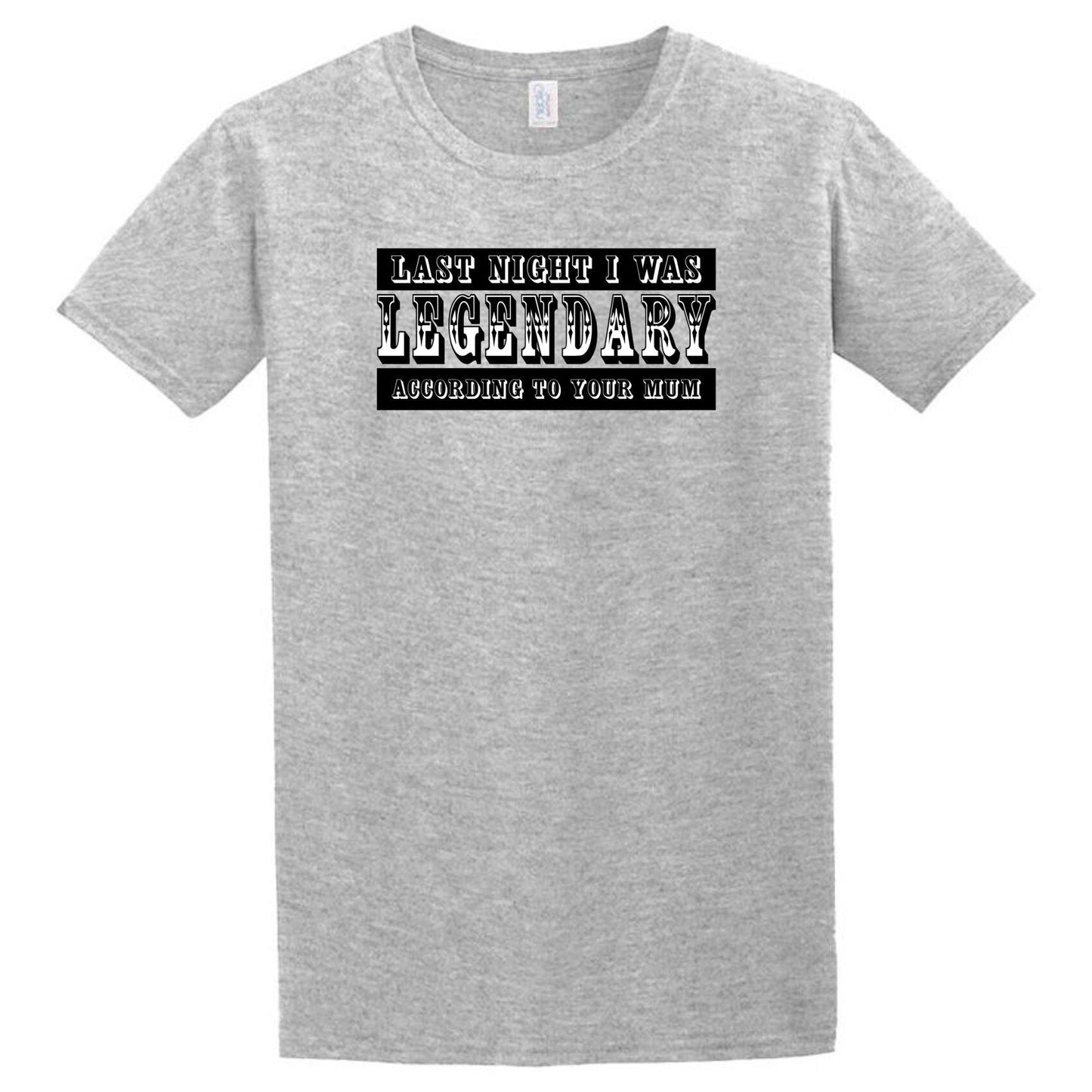 A Twisted Gifts Legendary T-Shirt that says i'm a legend.