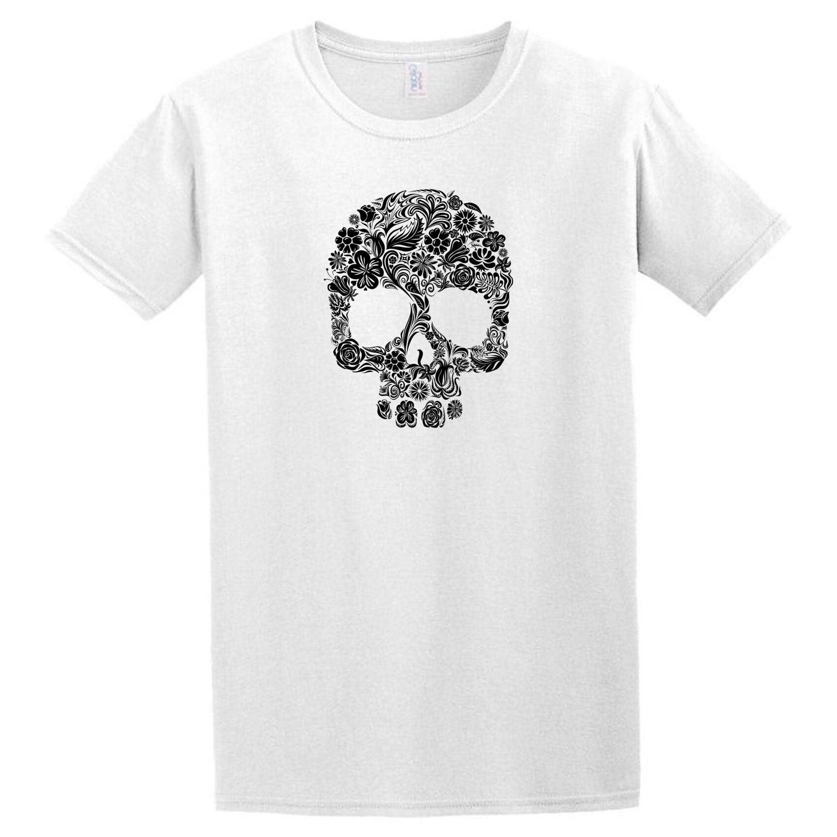 Tshirt skull hot sale