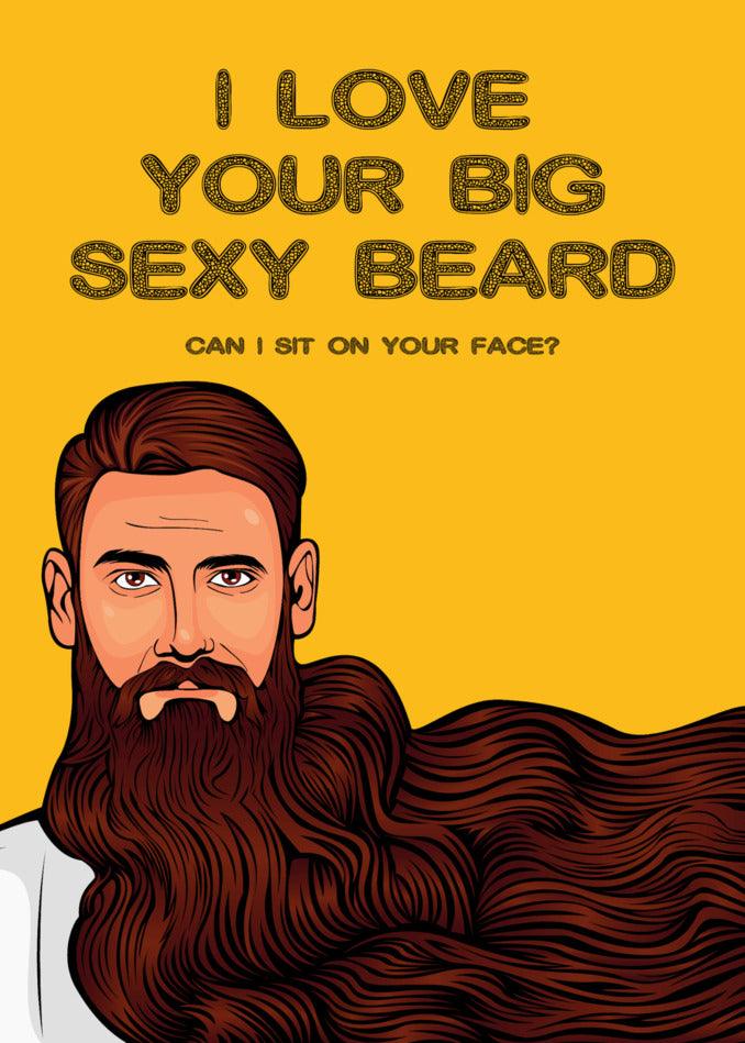 Looking for a Funny Birthday Card? Check out our collection of Twisted Gifts, including the Big Beard Rude Birthday Card that pays homage to the big sexy beard trend!