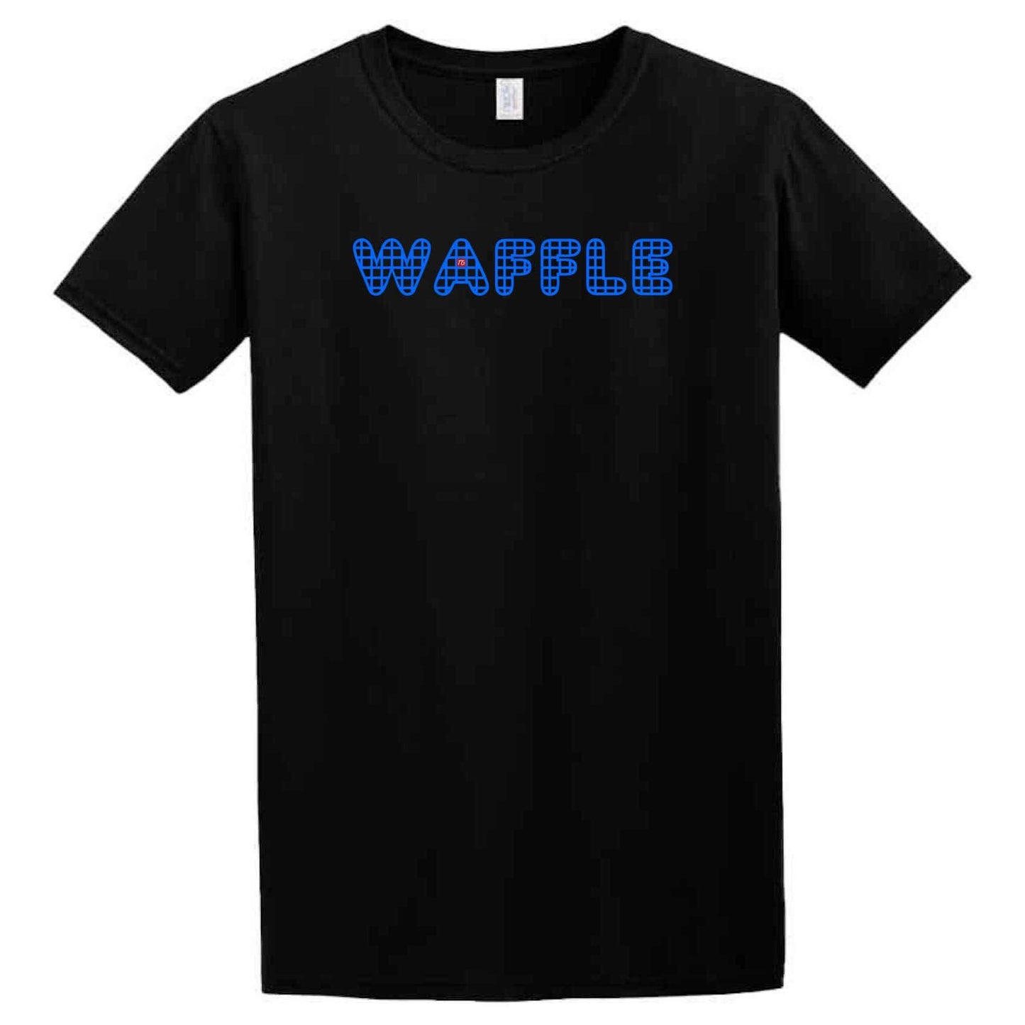 A Blue Waffle T-Shirt with the brand Twisted Gifts,