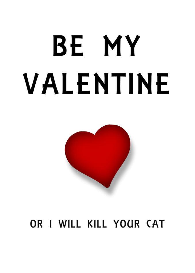 Give a Cat Gets It Twisted Valentine's card from Twisted Gifts.