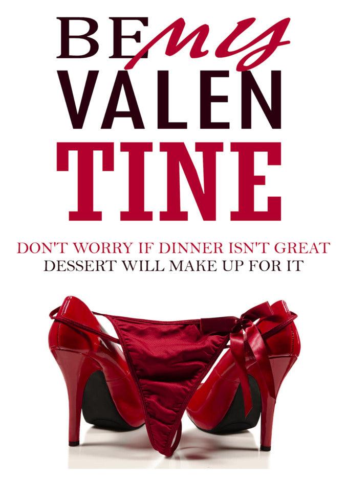 Be my Valentine's Day sweetie with a twist! I have the most decadent Dessert Funny Valentine's Card prepared for you, complete with a surprise. Get ready for a deliciously unforgettable celebration, filled with Twisted Gifts.