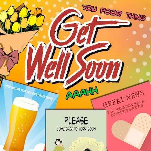 funny get well soon cards online