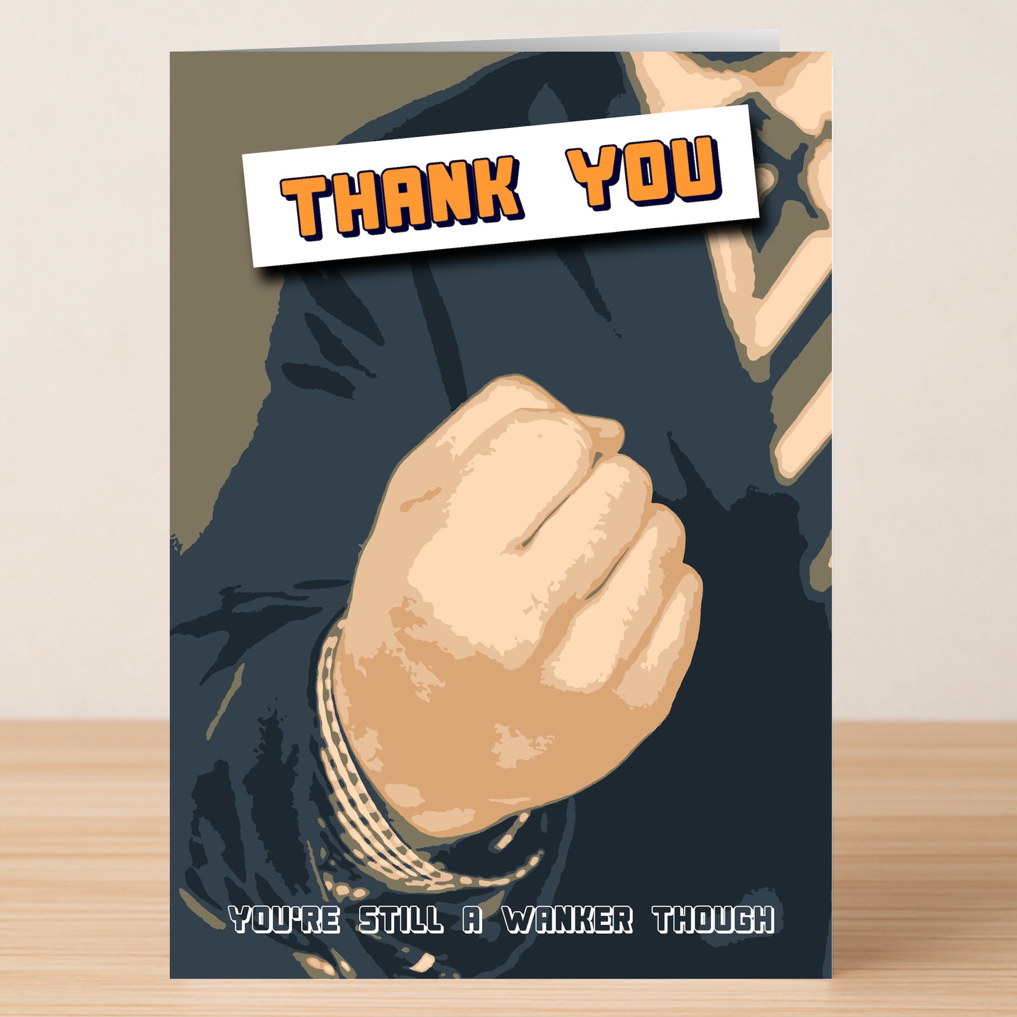 Thank You Card Rude Funny & Rude Thank You Cards UK | Twisted Gifts