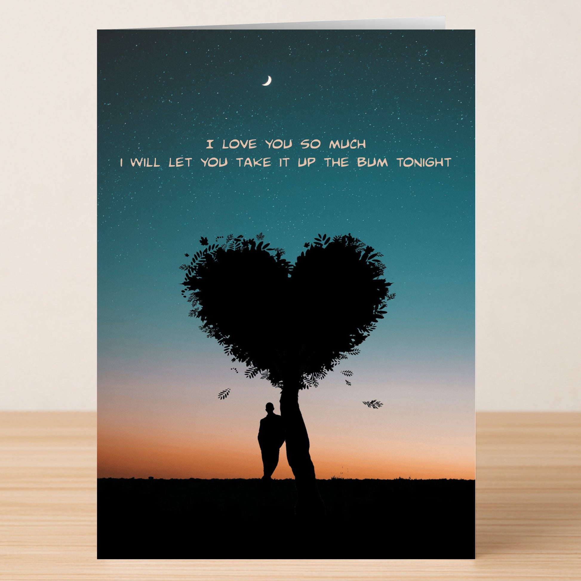 The "I Will Let You Rude Valentine's Card" by Twisted Gifts features witty, playful text and a humorous design perfect for expressing love with a cheeky twist.