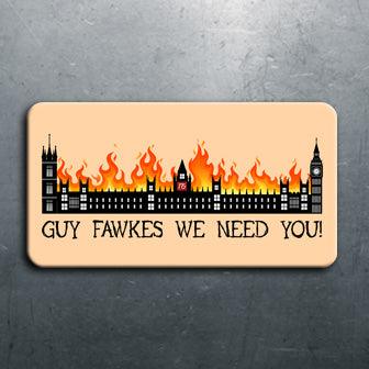 Guy Fawkes Magnet - Twisted Gifts