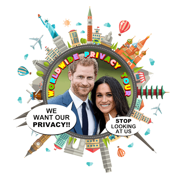 Introducing the Royal Couple, Prince Harry and Meghan Markle, adorned with the ever-popular Twisted Gifts Harry and Meg T-Shirt. This description will surely captivate any fan of sarcasm.