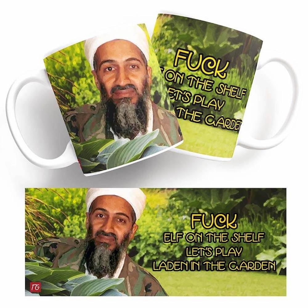 Funny Laden Garden Mug featuring Twisted Gifts.
