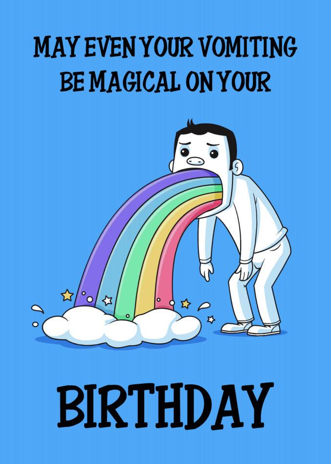 May even your Twisted Gifts' Magical Funny Birthday Card be magical on your birthday.