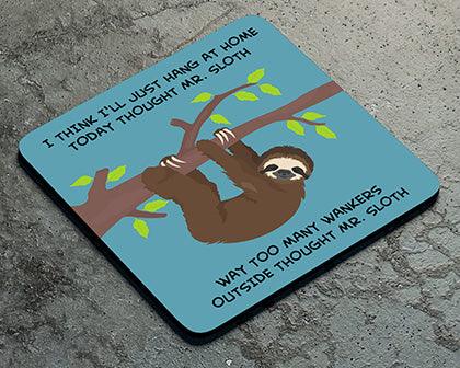 Mr Sloth Coaster - Twisted Gifts