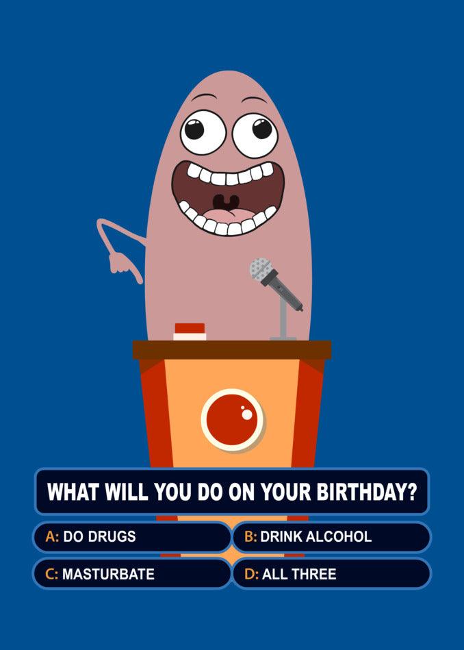 How will you celebrate your birthday during quarantine? Will you receive a Twisted Gifts Quarantine Quiz Funny Birthday Card or have a hilarious giggle-filled celebration at home?