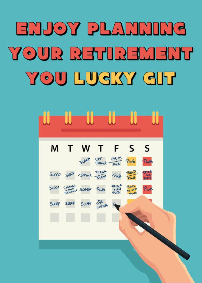 Congratulations on planning your retirement, Twisted Gifts Retired Funny Congratulations Card. Have fun!
