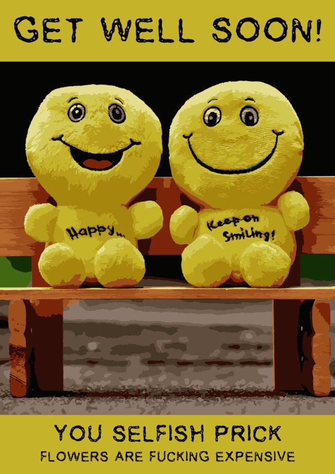 Rude Get Well Soon Cards | UK & Online | Twisted Gifts