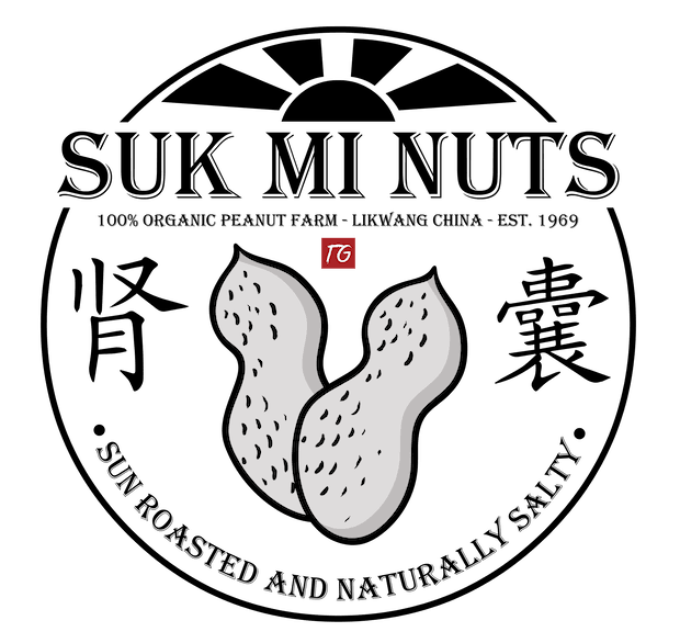 An image of the Suk Mi Nuts T-Shirt by Twisted Gifts on a black background.