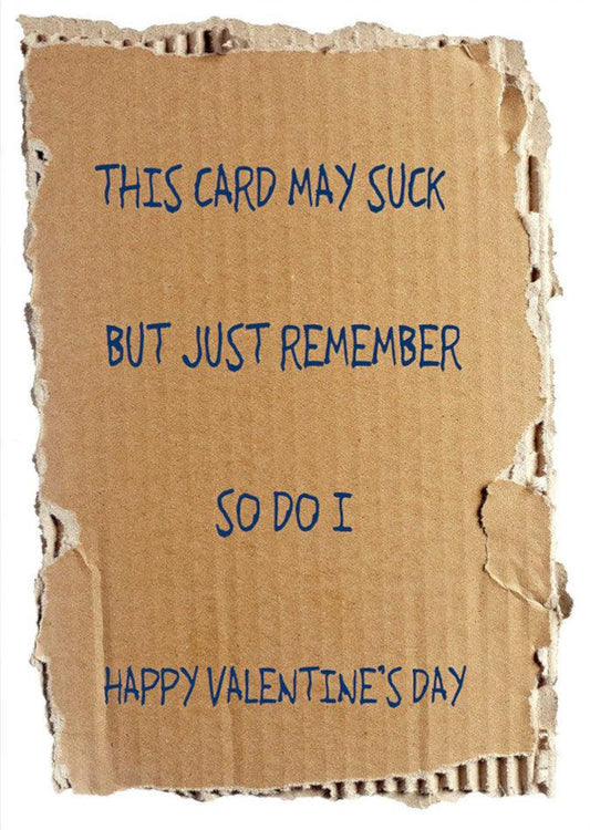 This Twisted Gifts This Card May Suck Funny Valentines Card is perfect for your step-brother.