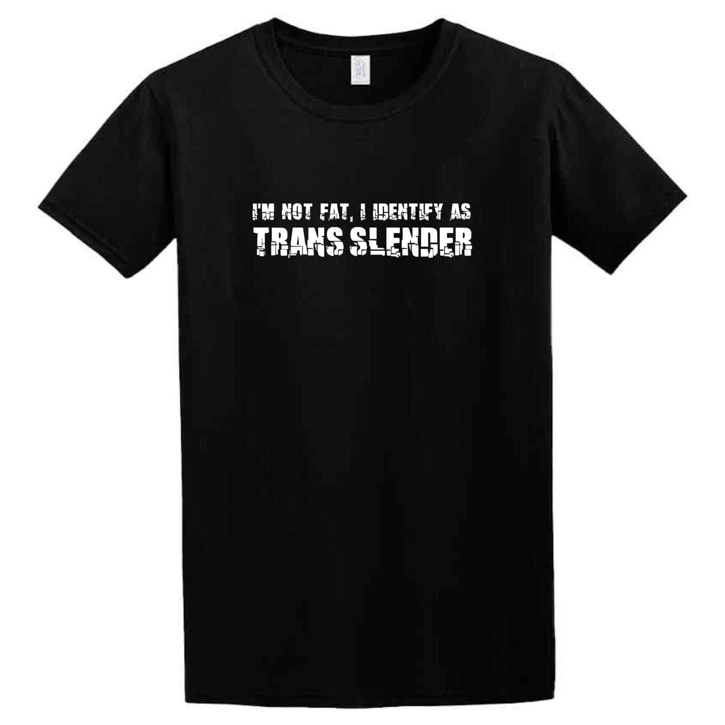 Trans Slender funny t-shirt | black | uk & online