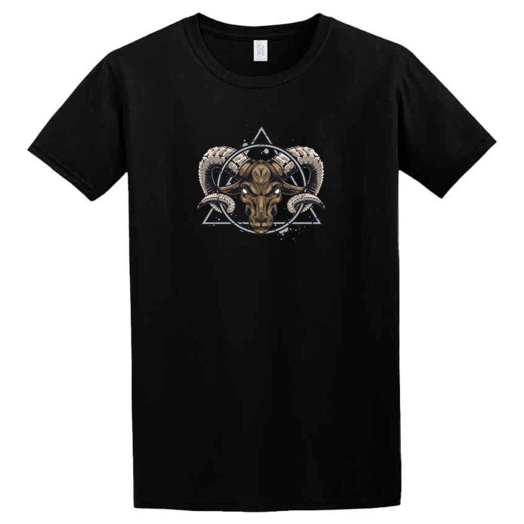 A black Satan T-Shirt with a ram's head on it from Twisted Gifts.