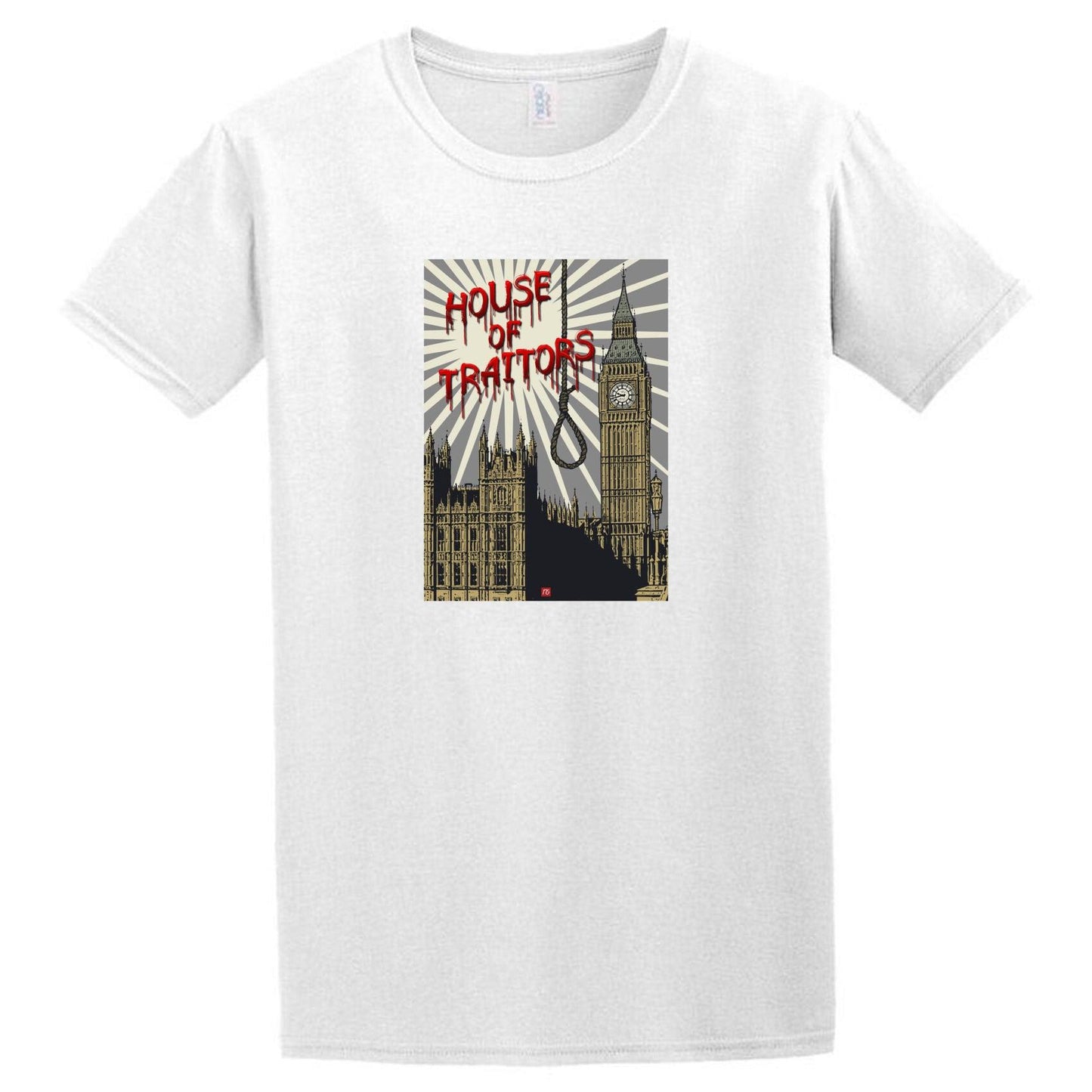 A Traitors T-Shirt from Twisted Gifts with an image of London's Big Ben.