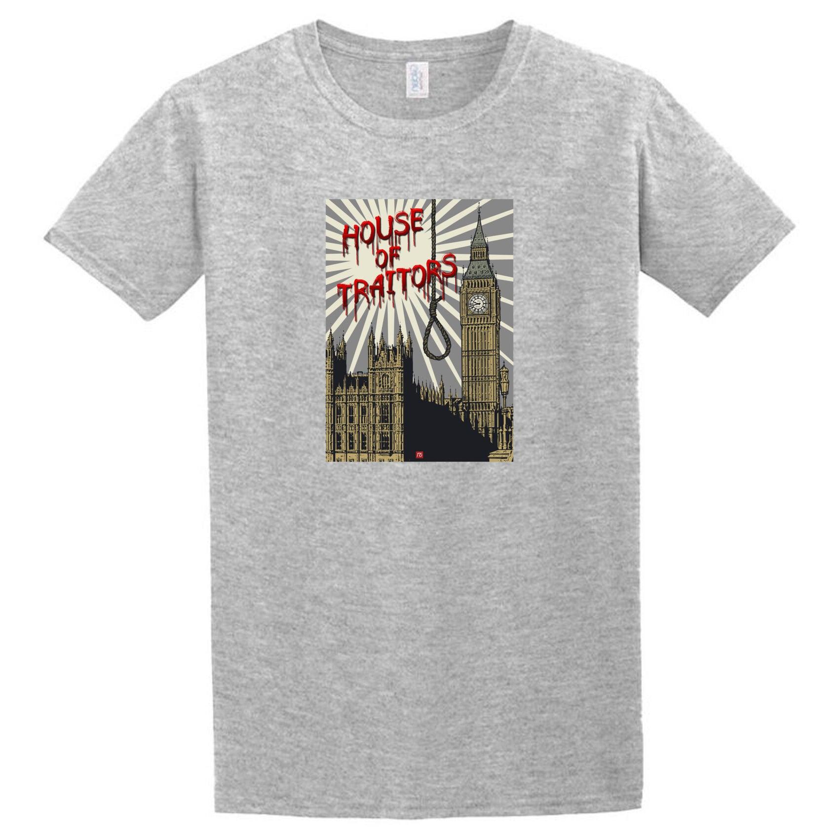 A Traitors T-Shirt from Twisted Gifts with an image of London's Big Ben.
