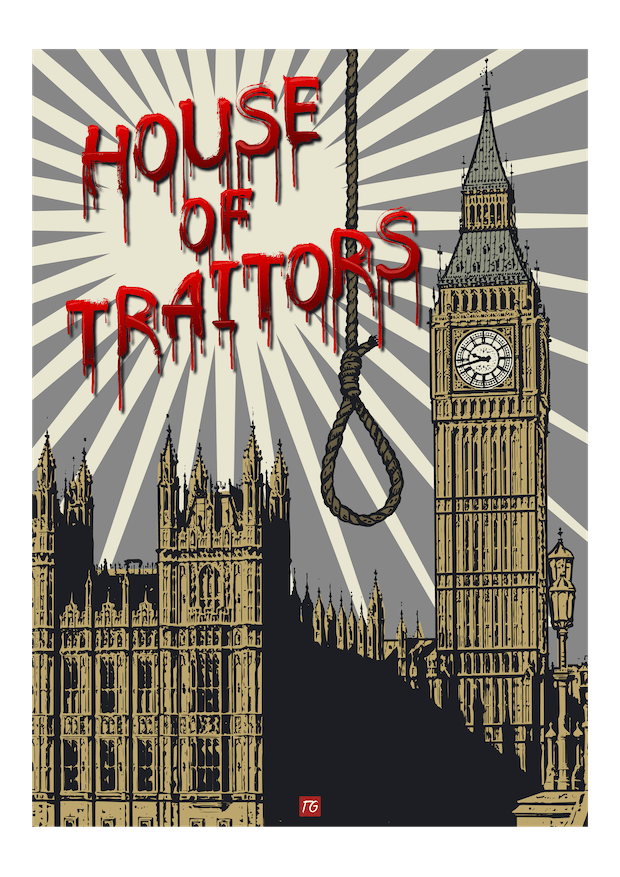 Twisted Gifts' Traitors T-Shirt.