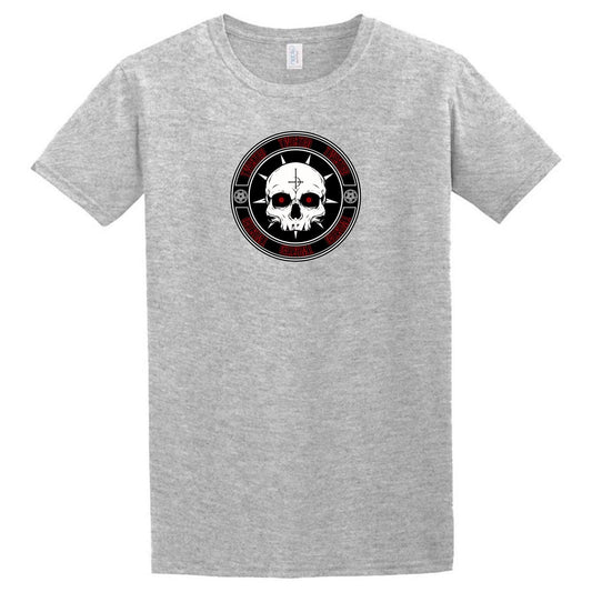 A Twisted Skull T-Shirt with a skull on it.