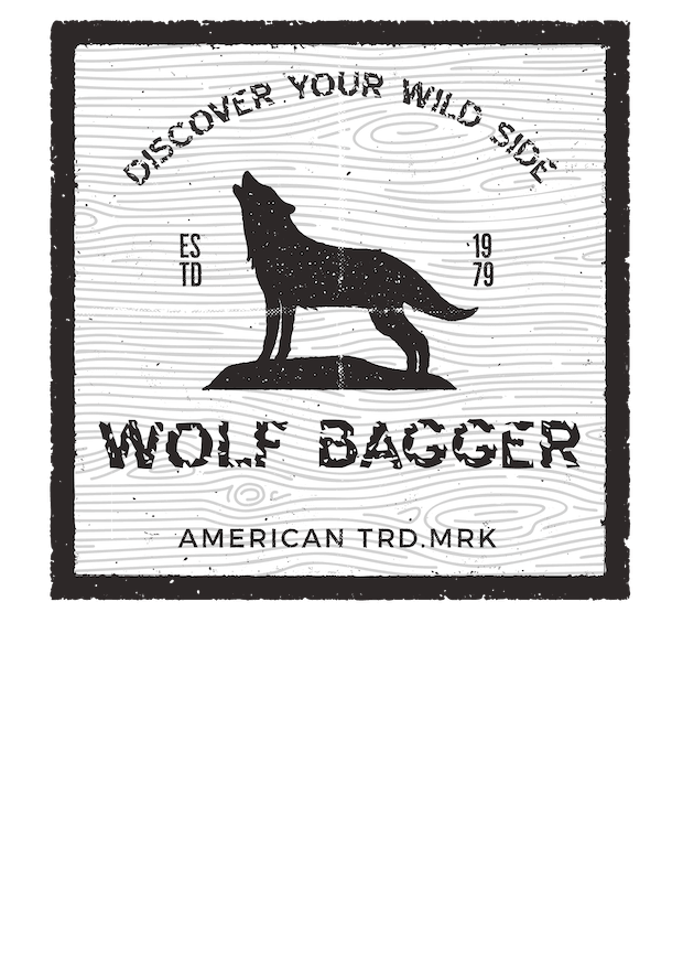 Twisted Gifts Wolf Bagger T-Shirt American TD McK.